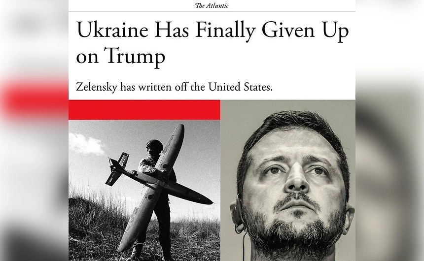Материал The Atlantic о том, что Зеленский больше не верит в США. Фото © Х / Kirill Dmitriev