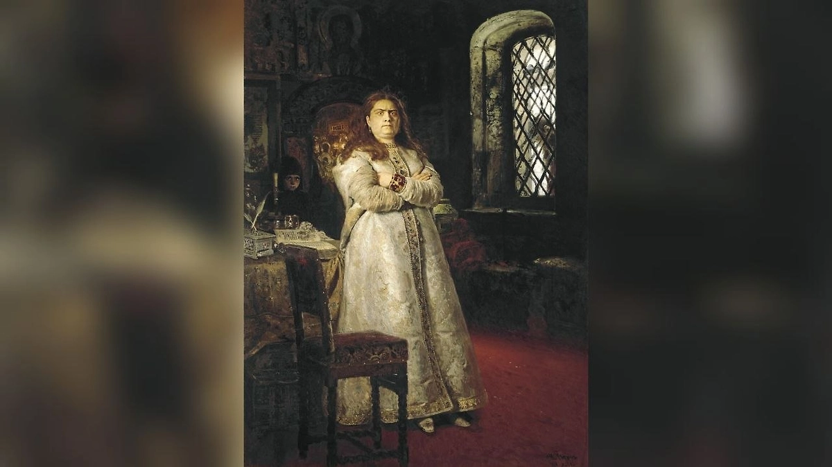 Царевна Софья во время заключения в Новодевичьем монастрые: за что критиковали Репина? Фото © Wikipedia / Илья Ефимович Репин