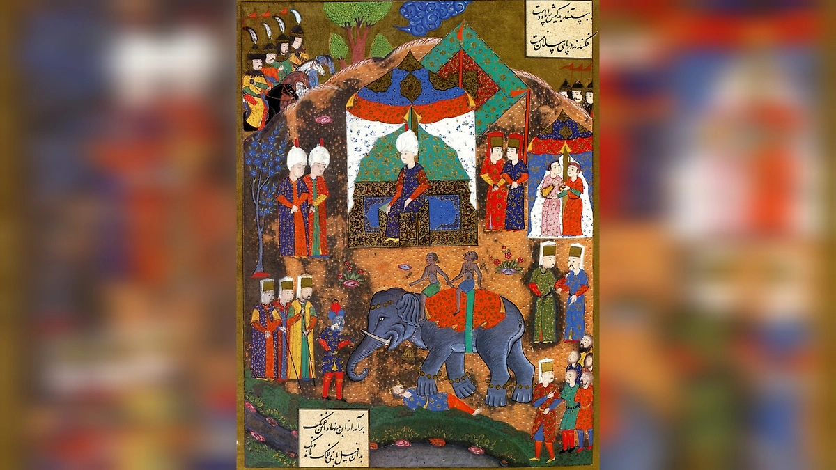 Священный палач: как слона превращали в убийственный инструмент монарха. Фото © Wikipedia / Matrakci Nasuh