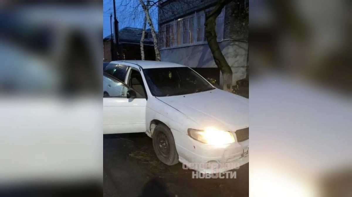 Одна из украденных машин Олега. Фото © Telegram / «Осторожно, новости»