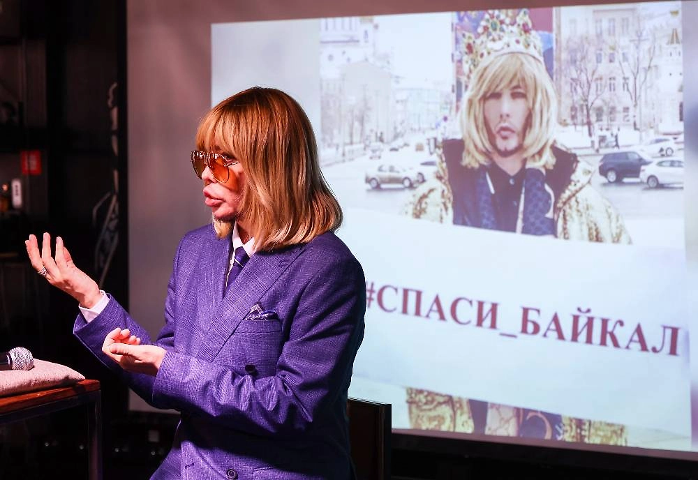 Сергей Зверев участвовал в акциях, посвящённых Байкалу. Фото © ТАСС / Андрей Самсонов