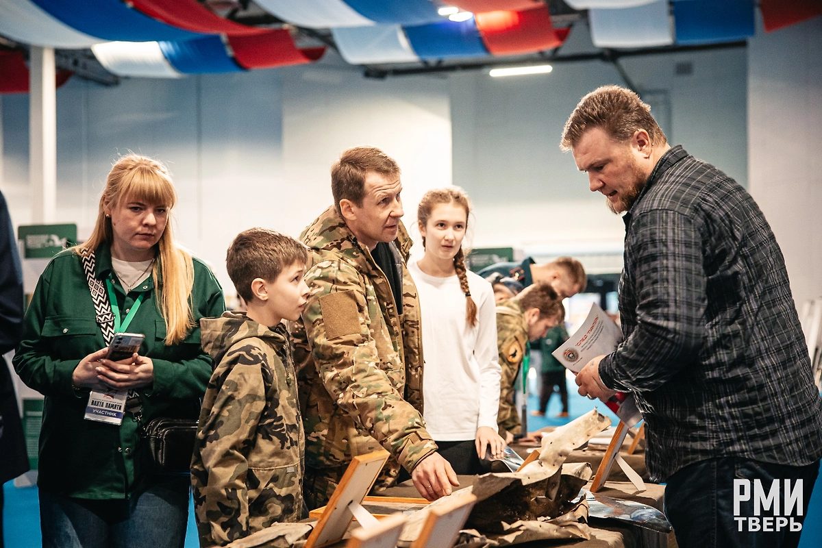 В Твери дали старт всероссийской «Вахте Памяти — 2026». Фото © Пресс-служба Поискового движения России