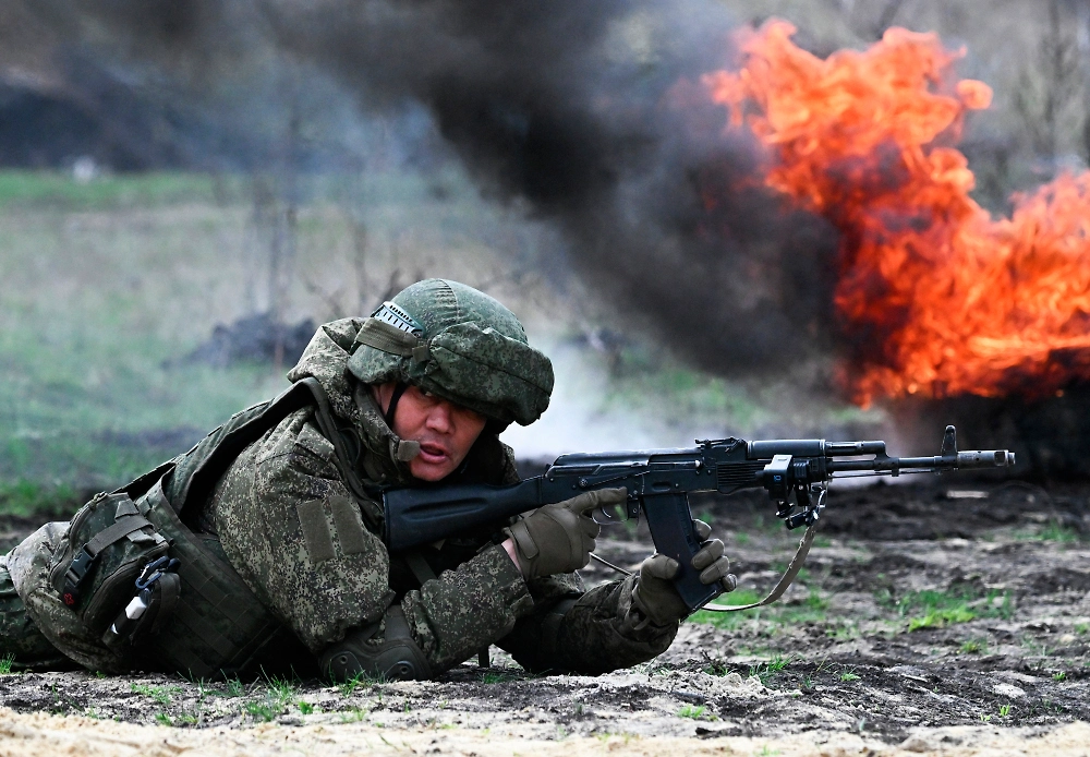 Армия России наступает в Сумской области и ДНР. Обложка © РИА «Новости» / Станислав Красильников