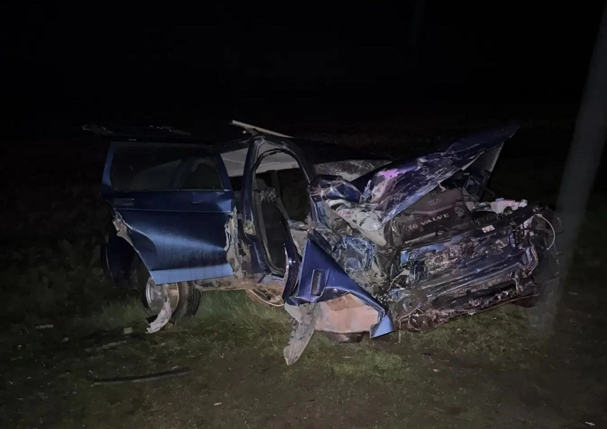 При ДТП на Ставрополье погибла женщина, четверо ранены. Фото © Telegram / Госавтоинспекция Ставрополья