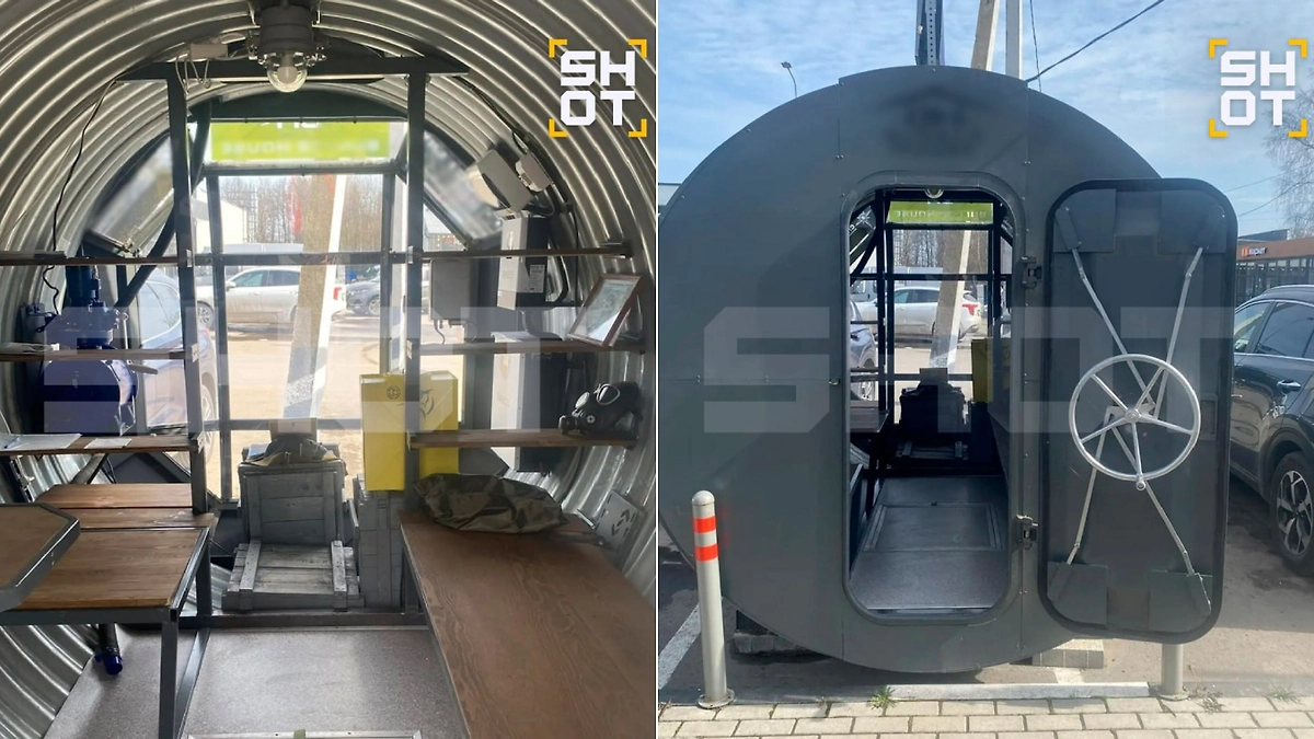 Ядерный бункер внутри и снаружи. Фото © Telegram / SHOT