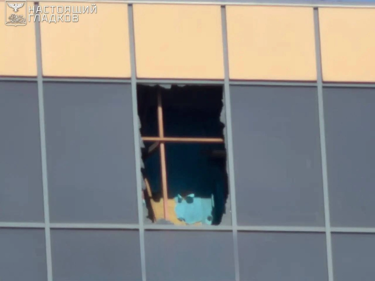 Последствия атаки ВСУ на Белгородскую область.Фото © Telegram /Настоящий Гладков
