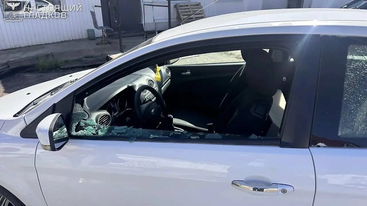 Последствия атаки ВСУ на Белгородскую область.Фото © Telegram /Настоящий Гладков