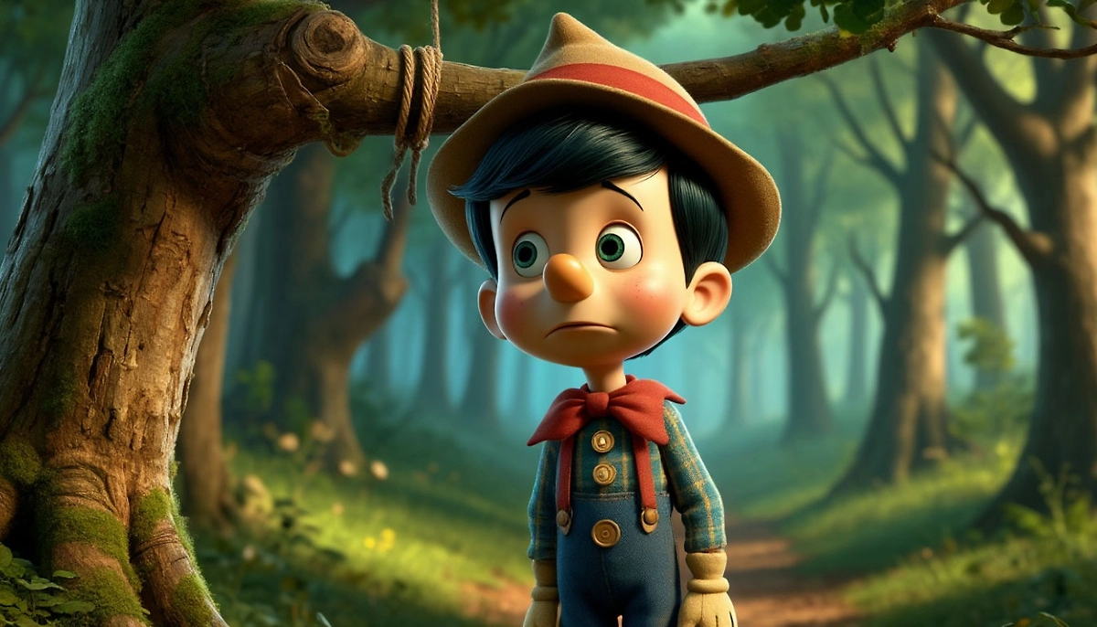 Почему Пиноккио повесили в первой версии сказки: тёмная история детской литературы. Фото © «Шедеврум»