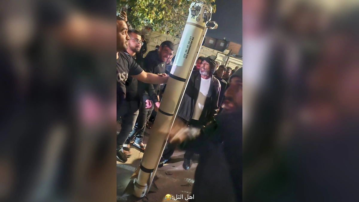 Часть ракеты «Праща Давида», найденная на юге Израиля. Фото © X / MonitorX99800