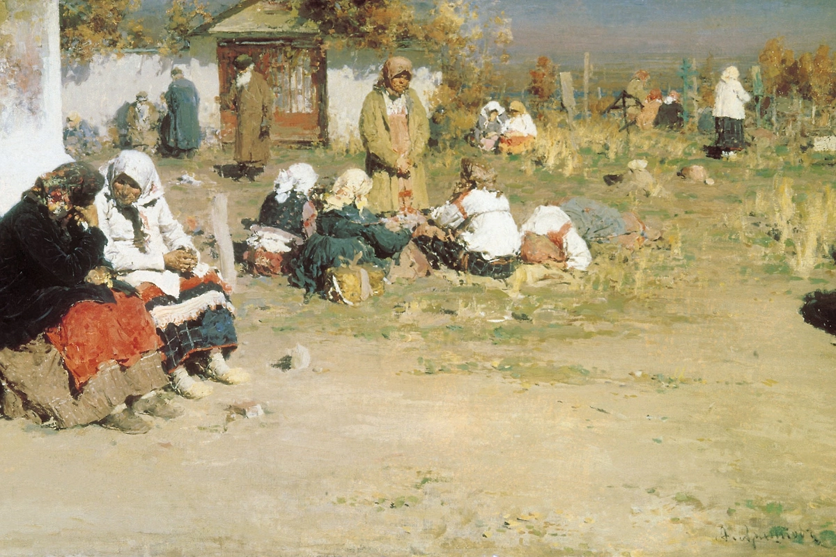 Как языческие традиции поминовения превратились в православный обычай. Фото © Wikipedia / А.Е.&nbsp;Архипов