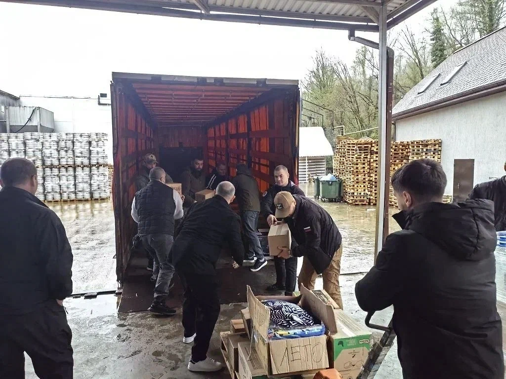 Ветераны СВО первыми пришли на помощь затопленному Дагестану. Фото © Ассоциации ветеранов СВО