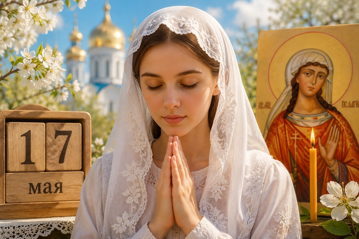 Пелагея 17 мая: что нельзя делать в этот день и от каких бед защитит молитва. Обложка © ChatGPT