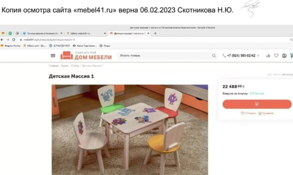 Фото © Telegram/ Арбитражный суд Камчатского края