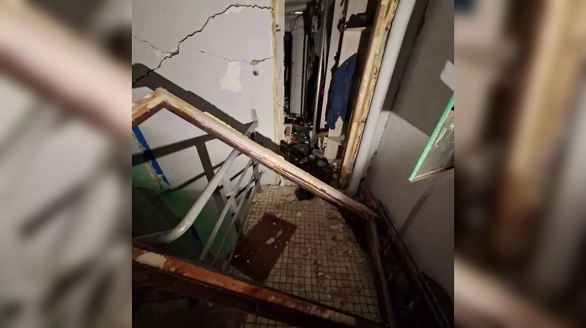 Воробьёв показал кадры последствий атаки БПЛА в Подмосковье. Фото © Telegram / Андрей Воробьёв