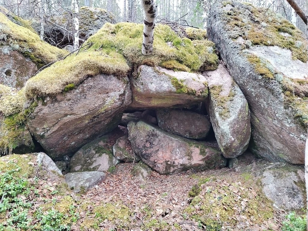 Место поисков семьи Усольцевых в Красноярском крае. Фото © VK / КГКУ «Спасатель»