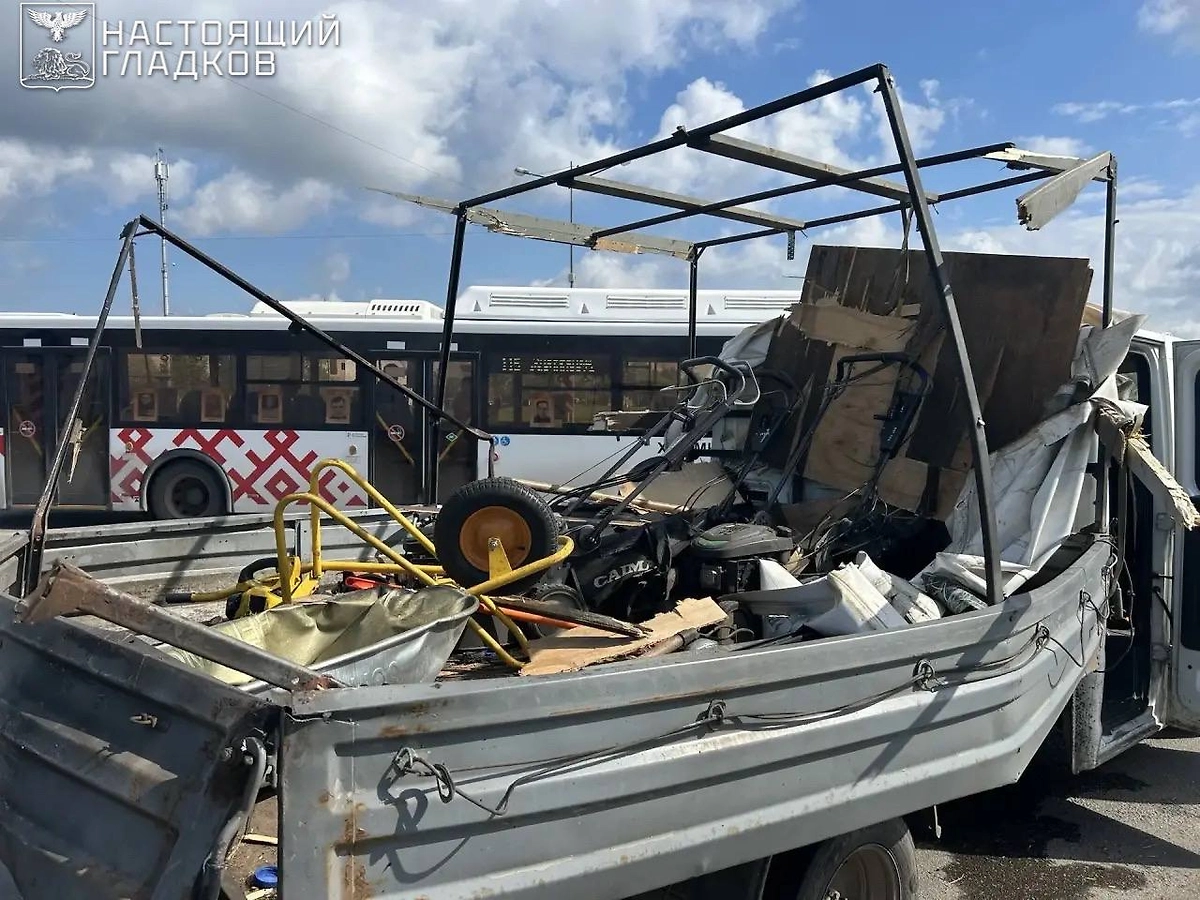 Семь муниципалитетов Белгородской области атакованы ВСУ. Фото © Telegram / Настоящий Гладков