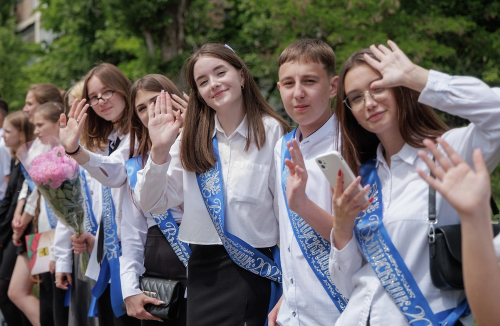 Как на самом деле пройдёт последний звонок 26 мая 2026. Фото © РИА Новости / Артём Кулекин
