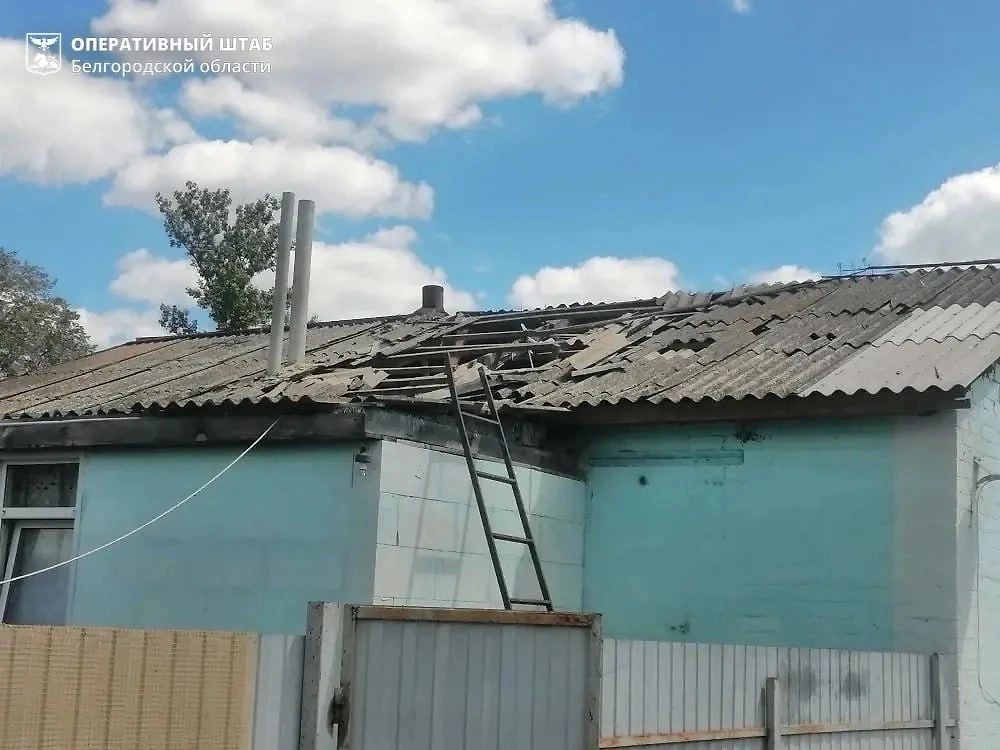 Последствия атаки на Белгородскую область. Фото © Telegram /Оперштаб Белгородской области