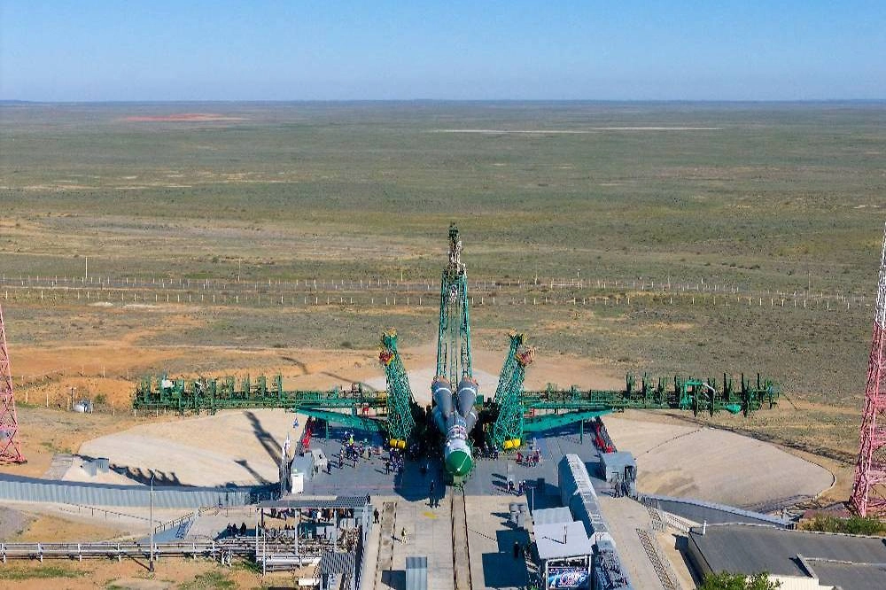 Космодром Байконур в Казахстане: место, откуда стартовал Юрий Гагарин. Фото © ТАСС / «Роскосмос Медиа»