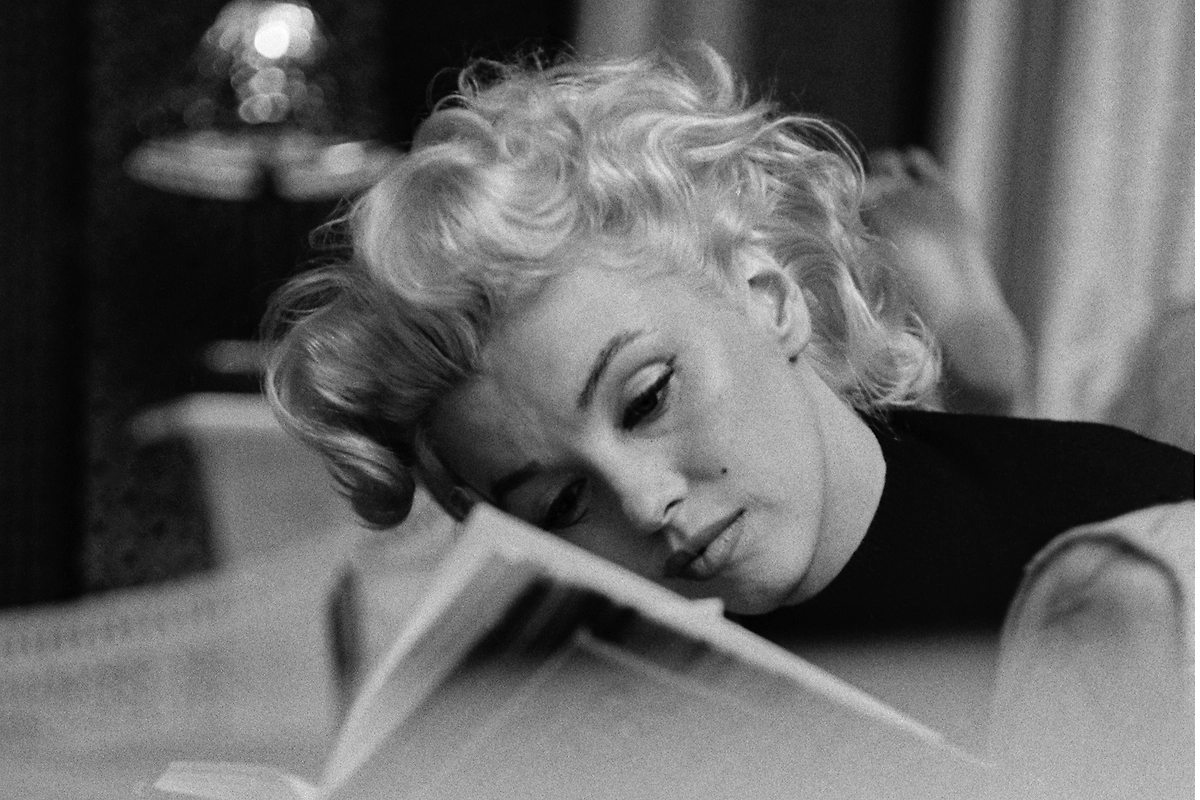 В библиотеке Мэрилин Монро было до 400 книг. Фото © Getty Images / Michael Ochs Archives