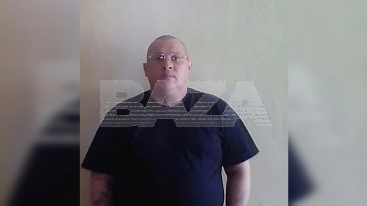 Подозреваемый в убийстве. Фото © Telegram / Baza