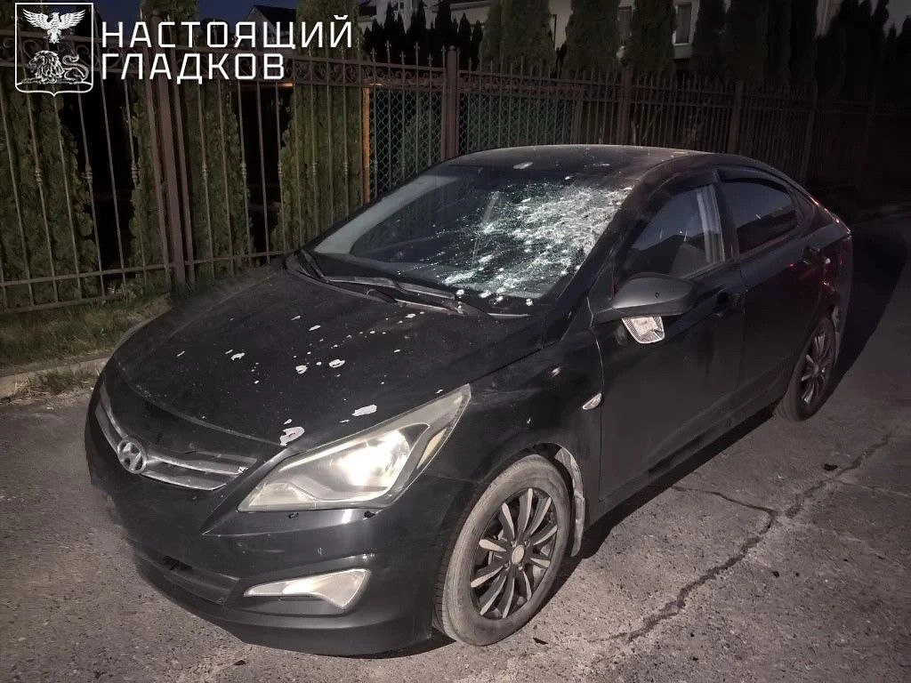 Последствия атаки ВСУ на Белгородскую область. Фото © Telegram / Настоящий Гладков