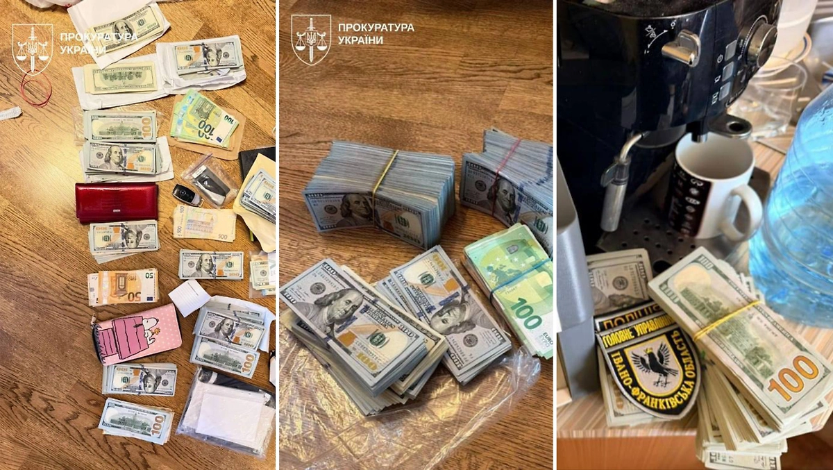 У топ-чиновников Нацполиции Украины нашли миллионы наличными и элитные авто. Фото © Генпрокуратура Украина