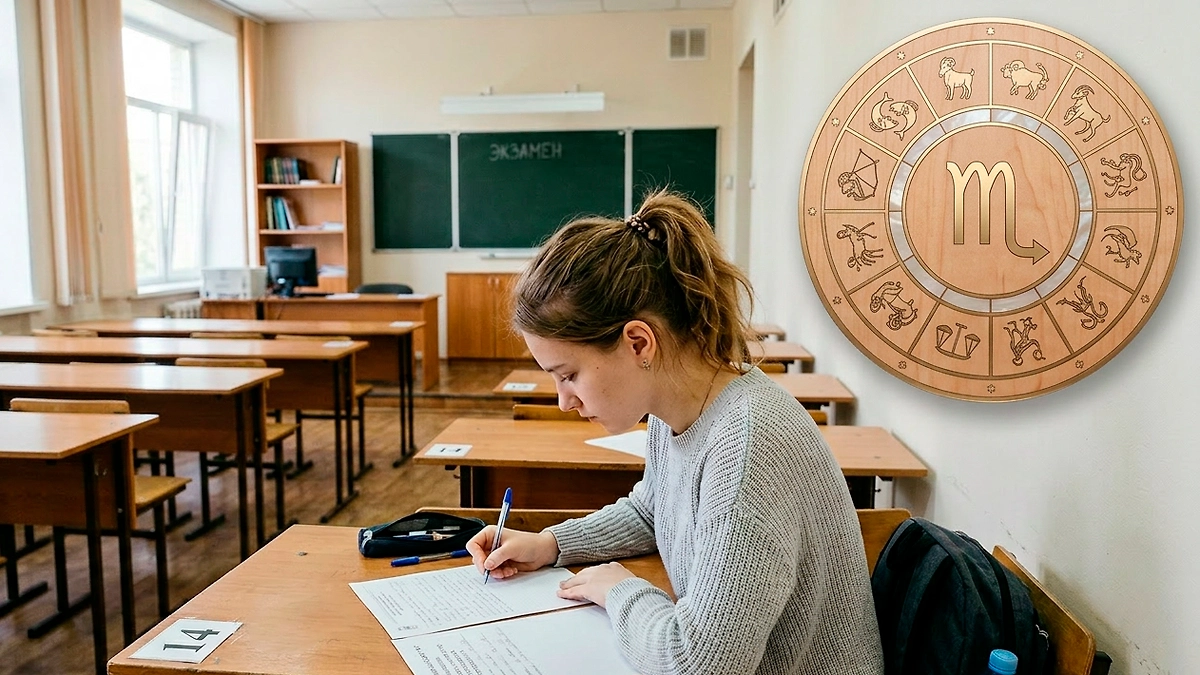 Советы астролога для всех знаков зодиака: как знаку зодиака Скорпион подготовиться к ЕГЭ на 90+ баллов? Фото © Nano Banana AI