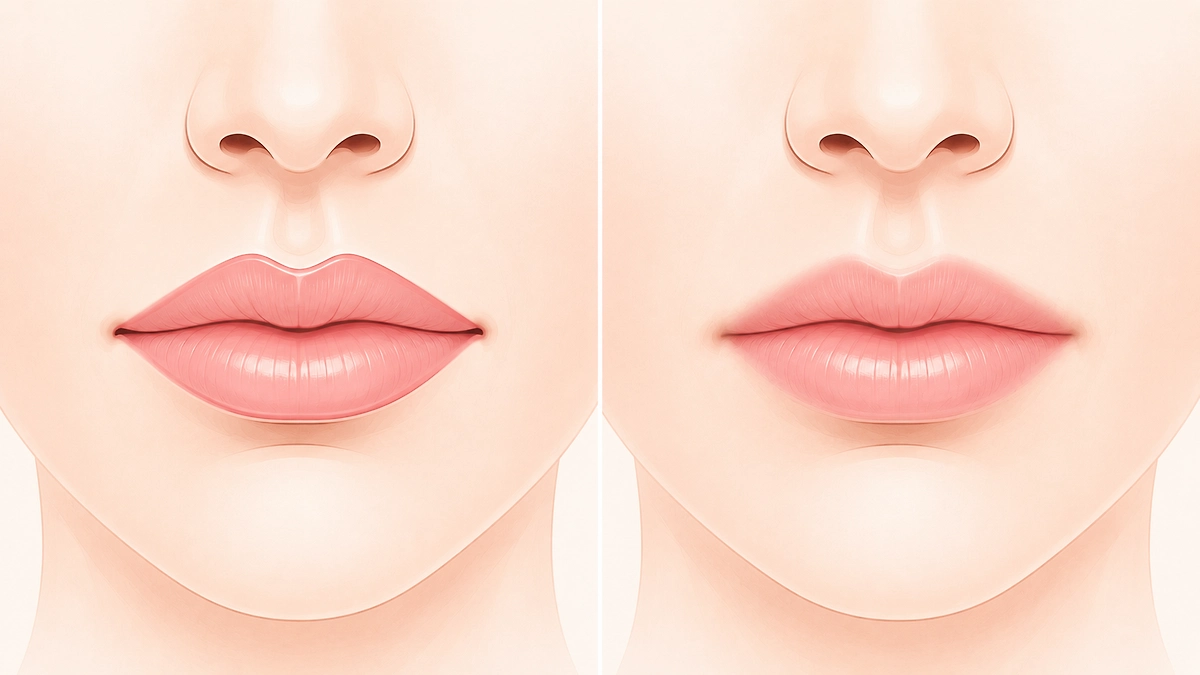 6 типов губ, которые выдают характер человека: от уголков до ложбинки. Фото © Chat GPT
