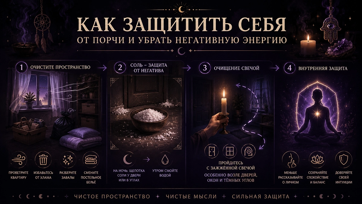 Как очистить квартиру от плохой энергетики и как защитить себя от сглаза? Фото © Chat GPT / Анна Московко