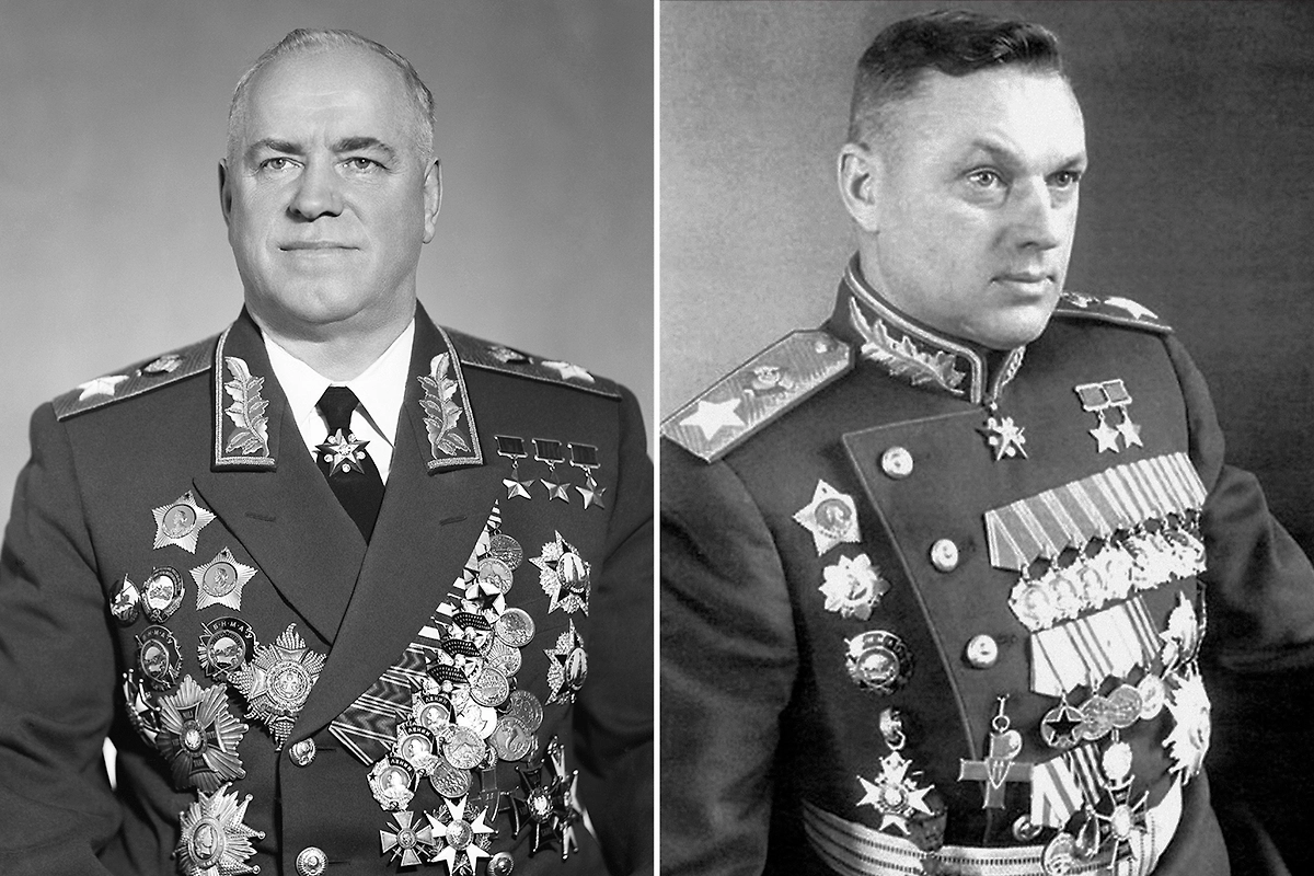 История георгиевской ленты — от Екатерины II до наших дней. Фото © ТАСС / Владимир Савостьянов, © Wikipedia / Mil.ru