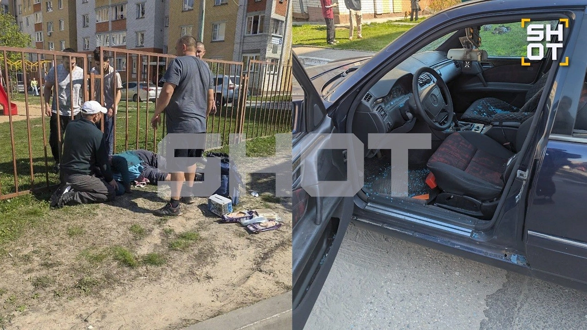В Чебоксарах продолжают отражать атаку украинских БПЛА. Видео © Telegram / SHOT
