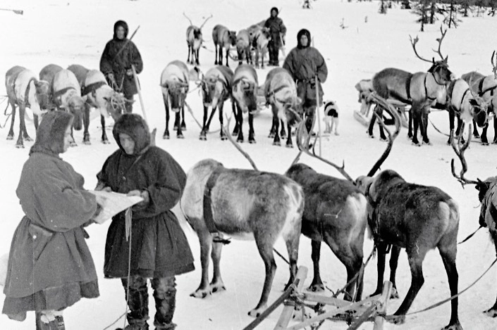 Серые призраки тундры: история оленьих батальонов Великой Отечественной войны. Фото © РИА Новости / Семён Раскин