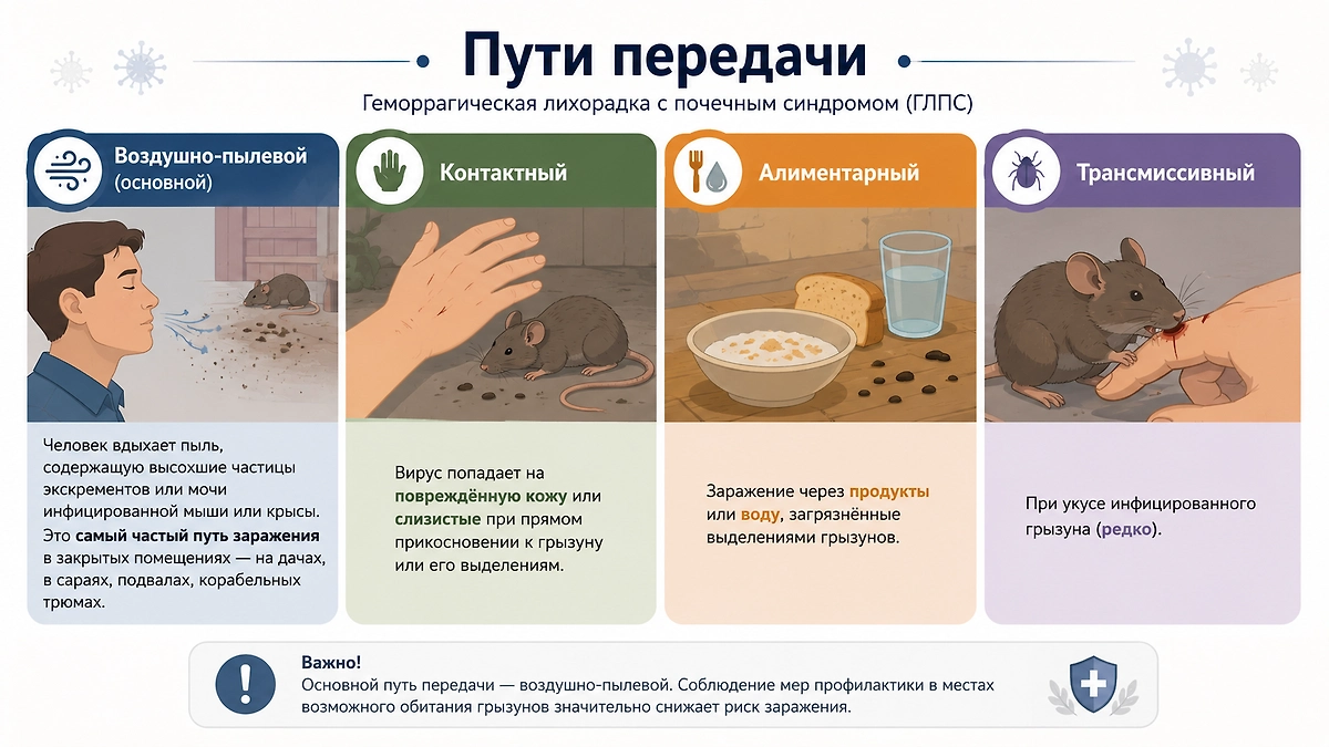 Как передаётся хантавирус: основные пути передачи вируса, вспыхнувшего на лайнере в мае 2026 года. © Фото GPTChat / Софья Кузнецова