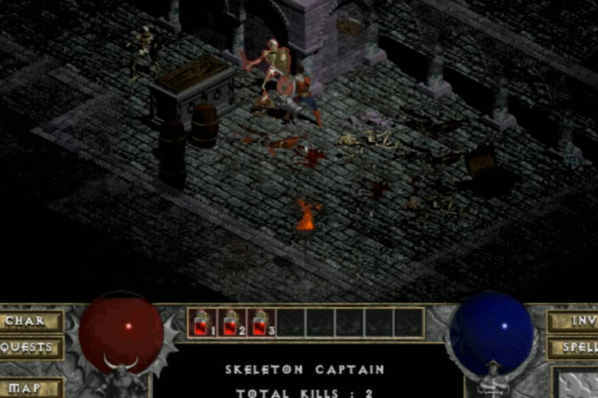 Как игра Diablo сделала охоту за редкими предметами и походы по подземельям культовыми? Фото © YouTube / FirstPlays HD