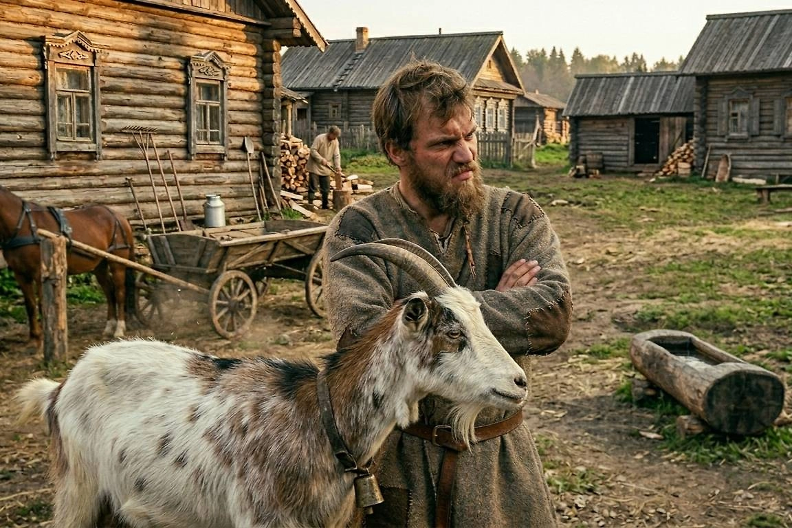 Почему говорят «драть как Сидорову козу»? Самые необычные версии происхождения поговорки. Фото © Gemini Nano Banana
