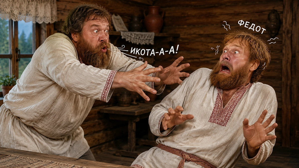 Почему говорят «Икота, икота, перейди на Федота...»? История знаменитой детской присказки. Фото © ChatGPT / Анна Московко