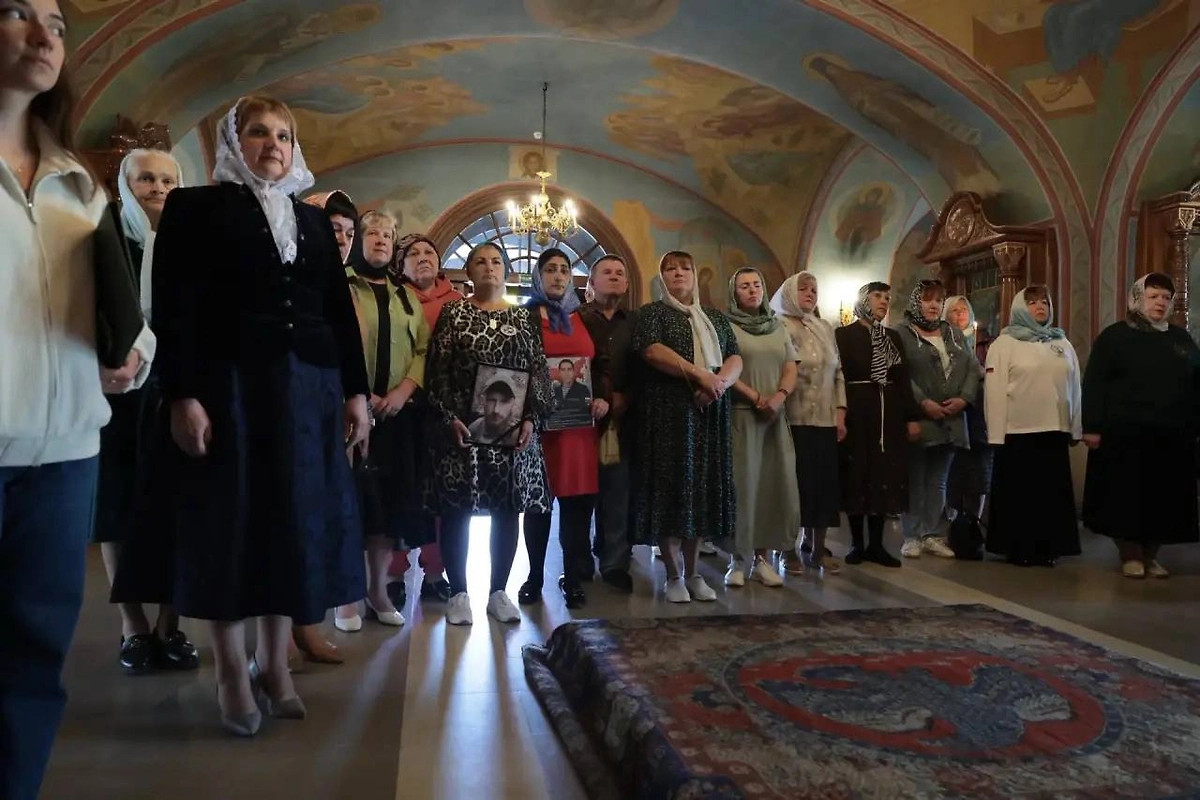 В храмах Тульской области прошли службы в память о погибших от атаки БЛПА. Фото © Telegram / Дмитрий Миляев
