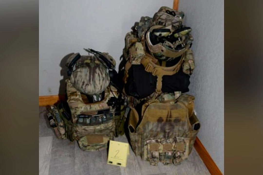 Снаряжение террористов. Фото © X / U.S. Department of Justice