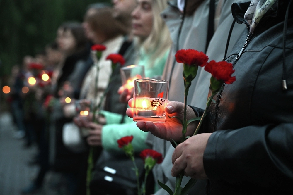 Акция «Свеча памяти» 22 июня 2026: где и как проходит. Фото © РИА Новости / Кирилл Каллиников