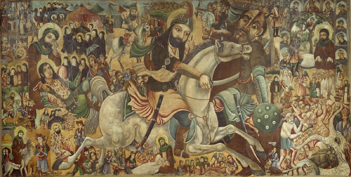 Битва при Кербеле. Фото © Wikipedia / Persian Painter Abbas Al-Musavi