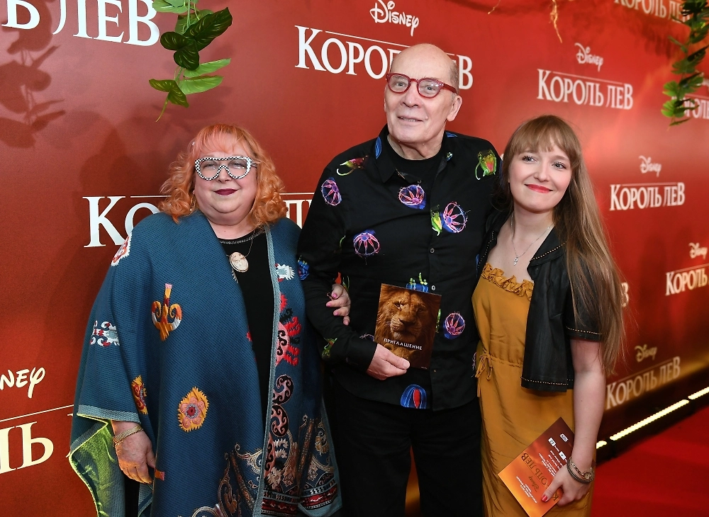 Александр Филиппенко, Марина Ишимбаева и их дочь Александра. Фото © РИА Новости / Екатерина Чеснокова
