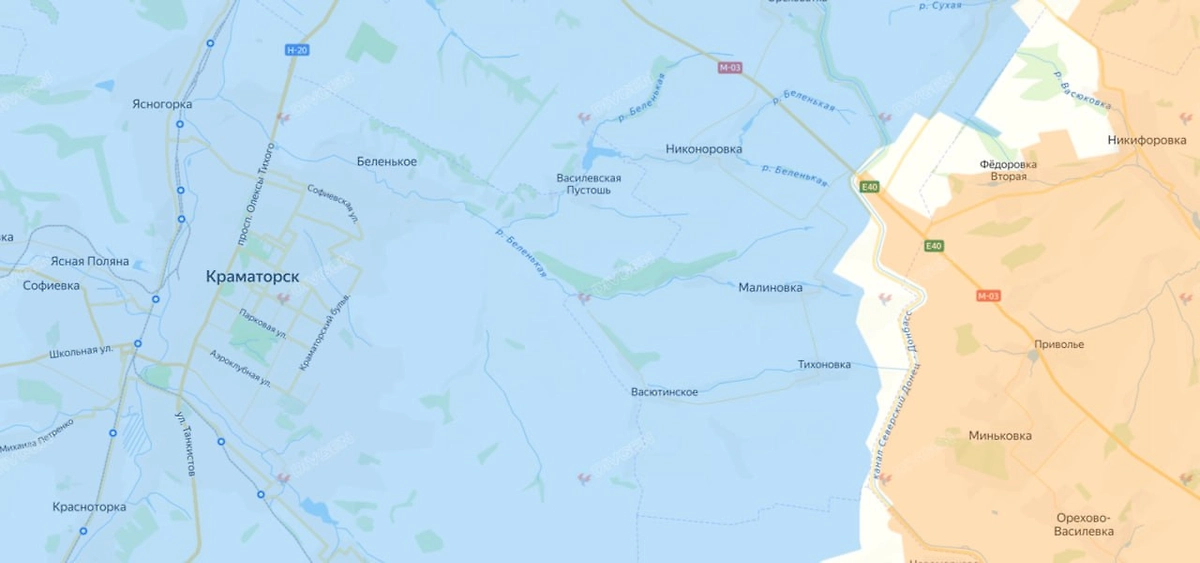 Карта СВО на 2 июня 2026 года. ВС РФ освободили Тихоновку. Фото © Divgen.ru