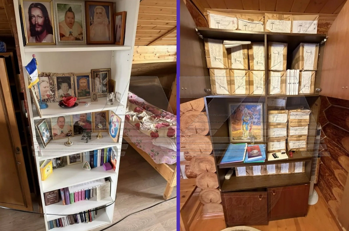 Силовики накрыли секту в Ленобласти. Фото © Telegram / Baza