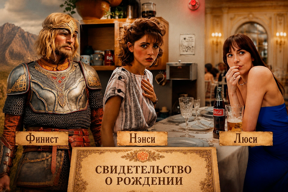 От «Очень странных дел» до сказочных героев: какие имена вдохновляют новое поколение родителей России? Обложка © GPTChat