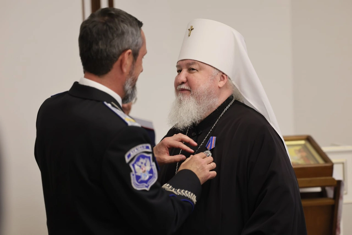 В Москве прошёл Совет атаманов Всероссийского казачьего общества. Фото © Telegram / Всероссийское Казачье Общество