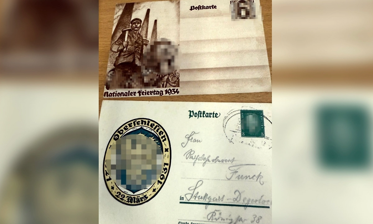 Гражданин заказал посылку из ФРГ с нацистской символикой. Фото © пресс-служба ФТС России