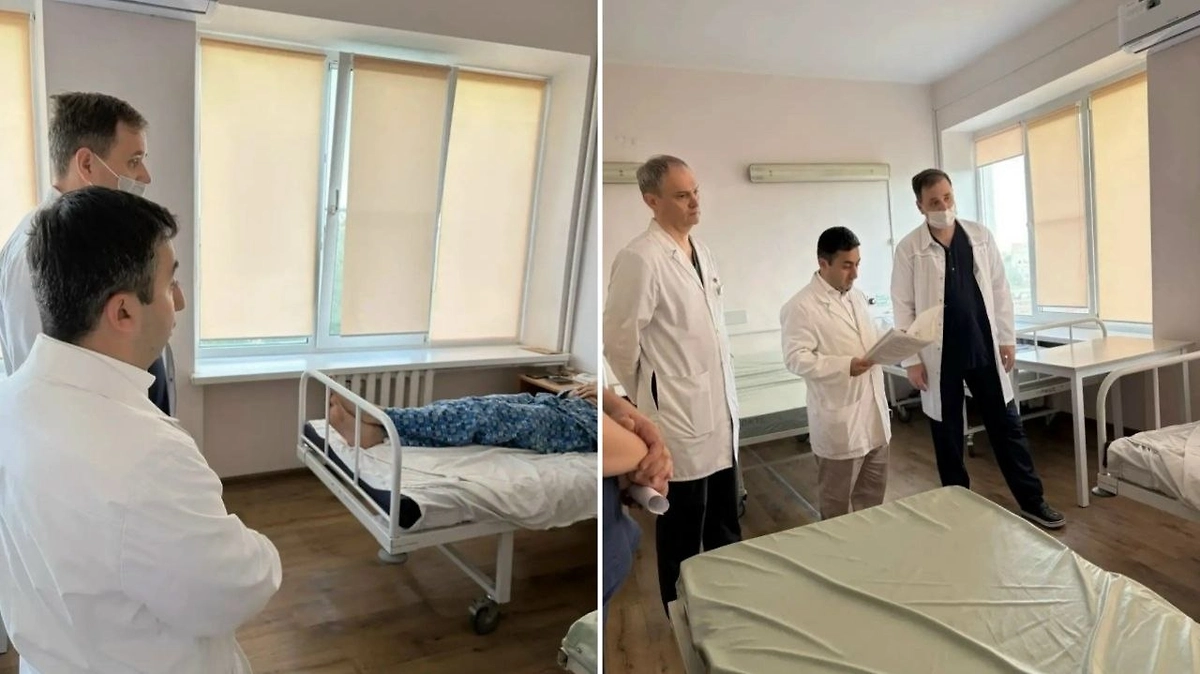 Раненые при ударе по «Самбекским высотам» находятся в состоянии средней и лёгкой степени тяжести.Фото © VK / Министерство здравоохранения Ростовской области