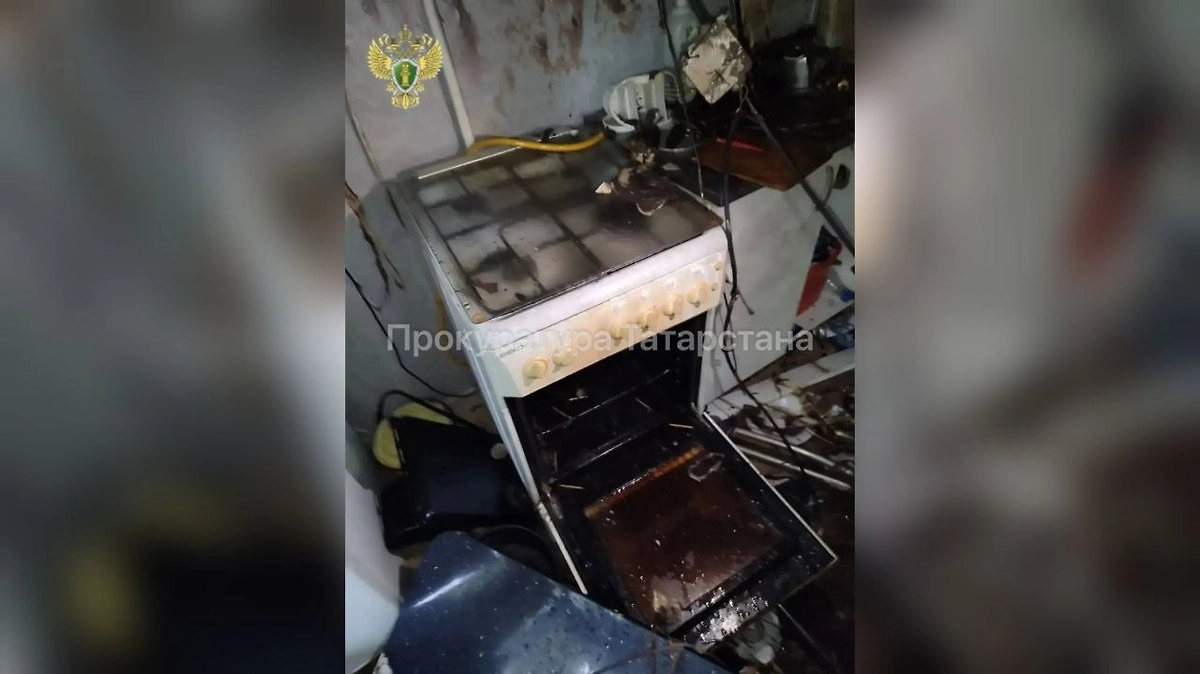 Последствия взрыва в Набережных Челнах. Фото © Telegram / Прокуратура ТАТАРСТАНА
