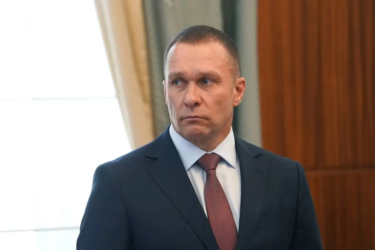Дмитрий Коннов, который возглавит министерство региональной безопасности в Калинингрдаской области. Фото © Telegram / Алексей Беспрозванных. Калининград